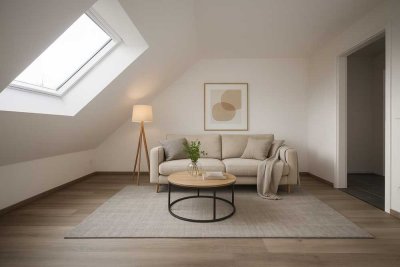 Katip | Charmante 4-ZKB-Dachgeschosswohnung mit Stellplatz in Schrobenhausen