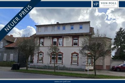Vermietetes Gründerzeit-MFH im Ortskern mit großem Grundstück und Garagen