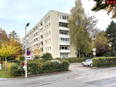 Ruhig wohnen im vorletzten Stock – 2-Zimmerwohnung mit Loggia in Linz-Oed! Nähe Zugstation "Linz-Oed" – ab 01.11.2025 verfügbar!