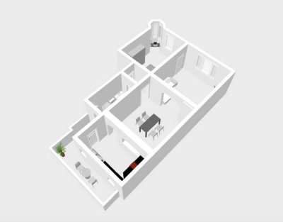 Stilvolle 3-Zimmer-Altbauwohnung mit Balkon, Erker & Charme