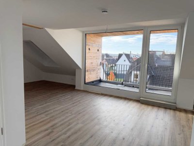 Helle, neu renovierte 2-Zimmer-Dachgeschosswohnung mit Balkon in Heroldsberg