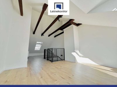 Lichtdurchflutete Maisonette am Mittellandkanal | Erstbezug nach Sanierung | SüdWest-Balkon | Garage