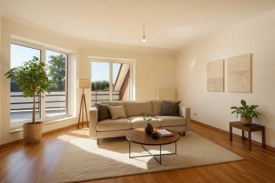 PROVISIONSFREI: 3-Zimmer-Wohnung mit Dachterrasse & Stellplatz in Thedinghausen