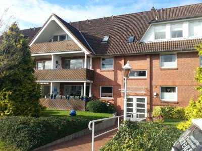 Attraktive und gepflegte 1,5-Zimmer-Wohnung mit Balkon und EBK in Glückstadt