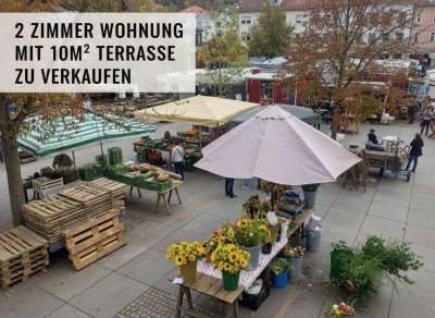 Urban &amp; ruhig: 2-Zimmer-Wohnung mit Terrasse nahe Lendplatz!