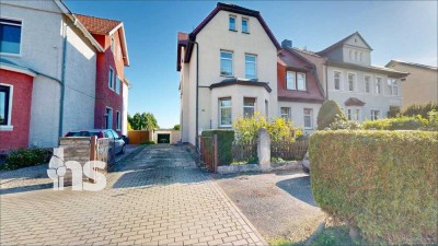 PROVISIONSFREI: Charmante Doppelhaushälfte in Lutherstadt Eisleben, ideal für Familien und Anleger