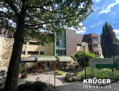Karlsbad-Langensteinbach / 2-Zi-Whg mit Loggia in Seniorenresidenz Kurfürstenbad / ab sofort frei