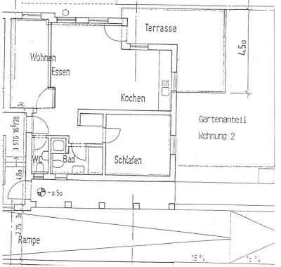 Gemütliche 3-Zimmer-Wohnung mit Terrasse, Garten, Wohnküche und Fußbodenheizung in Hanau Steinheim