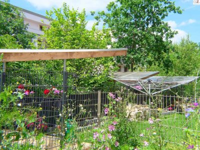 Wohlfühlen im Grünen-2-Zimmer-Neubauwohnung mit Garten