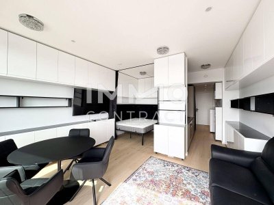 Top-modernes Studio vollmöbliert - DANUBEFLATS - Gym, Sauna, Pool, Bar, Lounges, Supermarkt im Haus