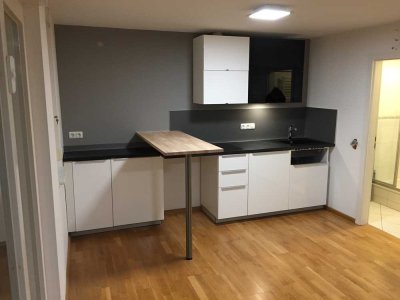 Möblierte Single-Wohnung in Heidelberg-Schlierbach mit Einbauküche und Terrasse