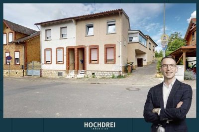 Vermietetes Zweifamilienhaus mit gemütlichem Innenhof zum Kauf in Ober-Ingelheim
