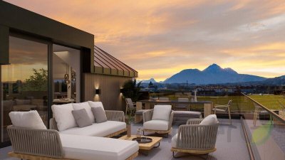 WALS SEVEN RESIDENCES Wohnen auf höchstem Niveau!Erstklassiges Penthouse im Süden von Salzburg