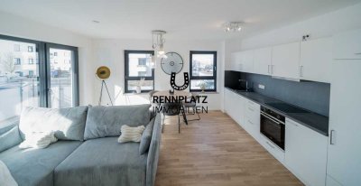 WE1.3 | Möblierte 2-Zimmer-Wohnung mit EBK und Süd-Balkon im Palais Candis. Frei ab 01.07.