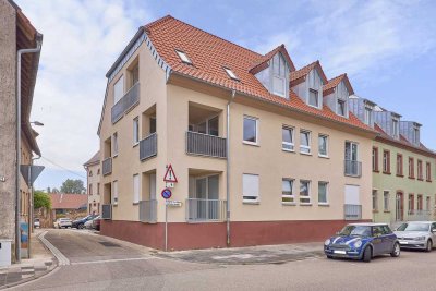 Moderne 3-ZKB Erdgeschosswohnung mit Loggia in Mörlheim!