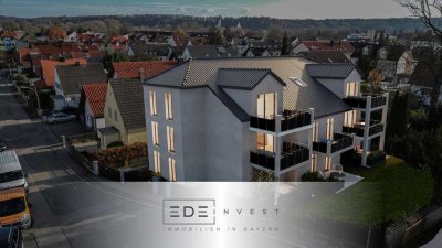 Elegante 3-Zimmer-Dachgeschosswohnung im Neubau – stilvoll, hell und hochwertig ausgestattet.