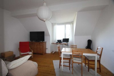 Hoch oben im beliebten Dichterviertel