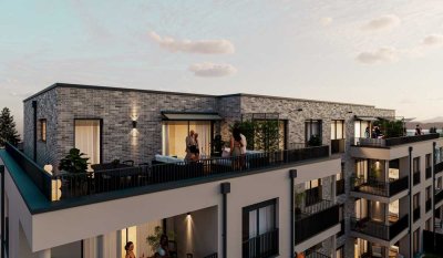 Das stilvolle 2-Zimmer-Penthouse im edlen Neubauensemble