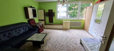 Sanierungsbedürftiges Wohnschnäppchen mit Retro-Charme in thermisch saniertem Wohnhaus