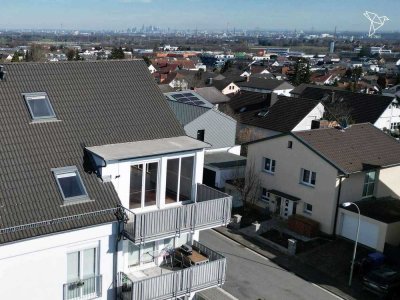 SKYLINE-BLICK IM TAUNUS �️ Stilvolle 4,5-Zimmer-Maisonette in Hofheim!