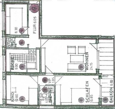 Gemütliche 4-Zimmer-Wohnung in Lottstetten
