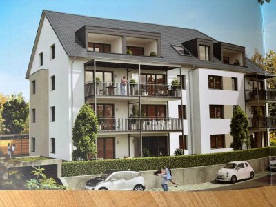 Helle 3-Zimmer-Wohnung auf Zeit(Befristet, nach Absprache)in Teningen - 82m², 2 Balkone, Einbauküche