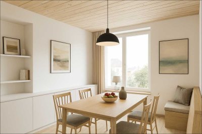 Urban wohnen am Pompejanum – 4 Zimmer mit Balkon und der Chance auf ein stilvolles, modernes Zuhause