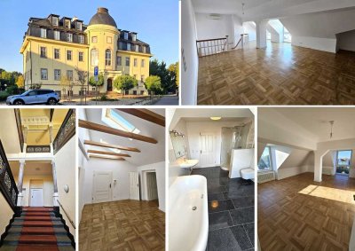 Wohntraum mit Seeblick! 5-Raum-DG-Maisonette mit Lift, Kamin, XL-Carport, EBK, Sauna u.v.a.m.