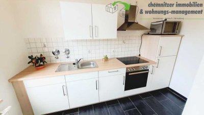 Gemütliche 2-Raum-Wohnung mit gepflegter Einbauküche in Chemnitz Hilbersdorf