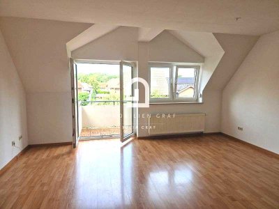 EINZELPERSON I 2-Zimmerwohnung in Bergheim mit Sonnenbalkon im 2. Obergeschoss zu vermieten