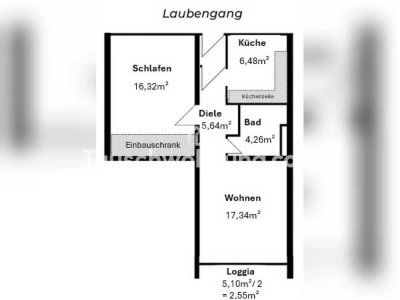 Tauschwohnung: Tausche 2 Zimmer Wohnung gegen 5 Zimmer Wohnung oder Haus