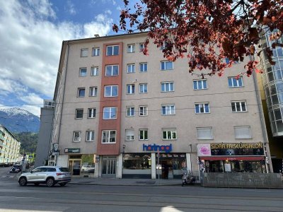 Helle, freundliche 3-Zimmer-Wohnung in Pradl mit guter Raumaufteilung und Sanierungsbedarf