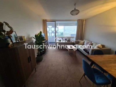 Tauschwohnung: 2 Zi. Whg. mit Pool, Sauna, Gym, Balkon gegen 3-4 Zi Whg