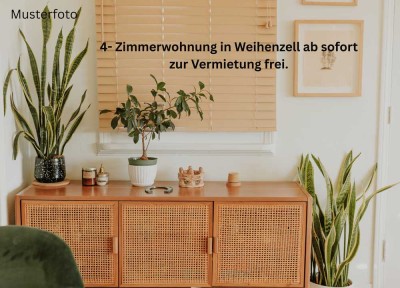 Helle 4-Zimmer-Erdgeschosswohnung mit Grünfläche in Weihenzell zu vermieten..