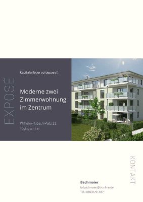 schöne 2 Zimmer Wohnung im Zentrum von Töging zu verkaufen