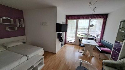 Kurring 7, möblierte Wohnung mit Terrasse direkt zum Kurpark , direkte Nähe zu Thermalbad, Kurklinik