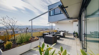 Traumhafte Penthouse-Wohnung in FR-Rieselfeld, Tramturm