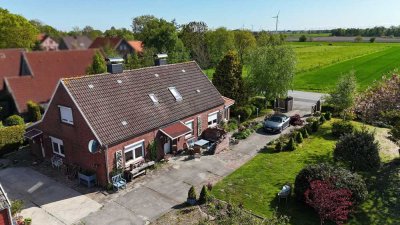 Kurzfristig verfügbar: Modernisiertes Wohnhaus bei Esens
