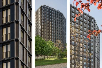 2-Zimmer-Dachgeschoßwohnung mit großer Terrasse – Erstbezug - zu mieten in 1220 Wien / DC Flats