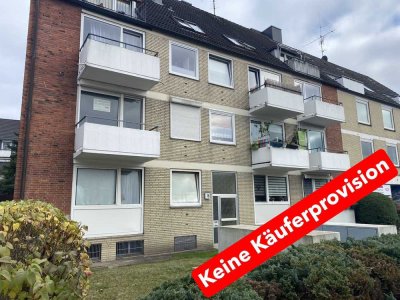 . . . freie Wohnung mit Sanierungsbedarf . . .