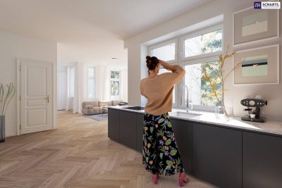 WOW - Top sanierter Altbautraum in ruhiger Seitengasse! U-Bahn um´s Eck + Blick ins Grüne + Tolle Raumaufteilung + Hochwertige Ausstattung + Stil und Eleganz! Jetzt zugreifen!