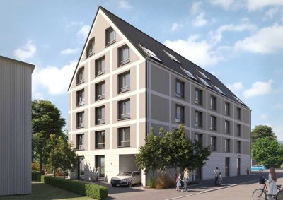 Hochwertige 3-Zimmer-DG-Neubau-Eigentumswohnung im Herzen von Lindau