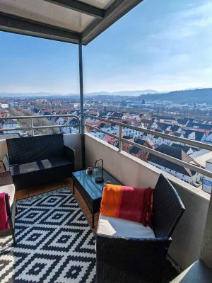 Attraktive 3-Zimmer-Wohnung über den Dächern von Göppingen