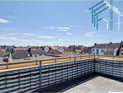 Großzügige, klimatisierte Dachgeschosswohnung mit toller Dachterrasseim Herzen von Heusenstamm