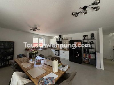 Tauschwohnung: Neubau |4,5 Zimmer |2 Etagen | 133m² - suchen Haus o. Wohnun