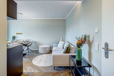 QQI: Hochwertiges City-Apartment - 2 Zimmer mit Balkon