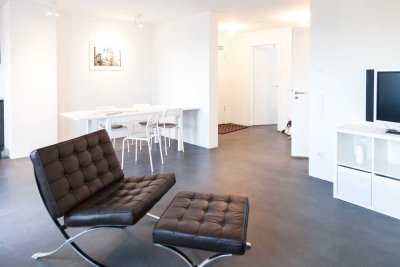 schicke, 2,5-Zi-Penthouse-Wohnung mit Terrasse und Aussicht
