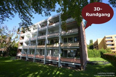 Wohnträume verwirklichen: 2-Zimmer-Wohnung mit Parkett & Balkon in Geismar