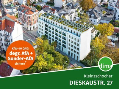 KfW-40-Neubau mit QNG am Volkspark! DG-Traum mit Weitblick, 2 Dachterrassen, 2 TL-Bädern, HWR u.v.m.
