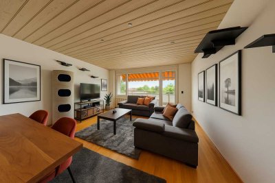 Sonnenverwöhnter Balkon - Wohntraum mit Alpenblick – 3 Zimmer, modern & großzügig